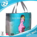 Hot sale Soft eco pvc shopping bag with UV printing